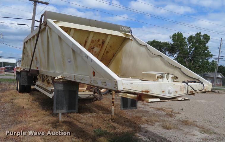 image for item EJ9673 1996 Ranch bottom dump trailer