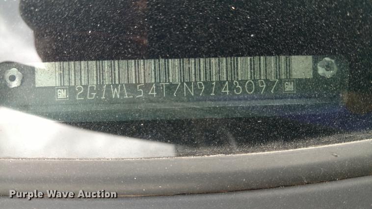 image for item EJ9701 1992 Chevrolet Lumina