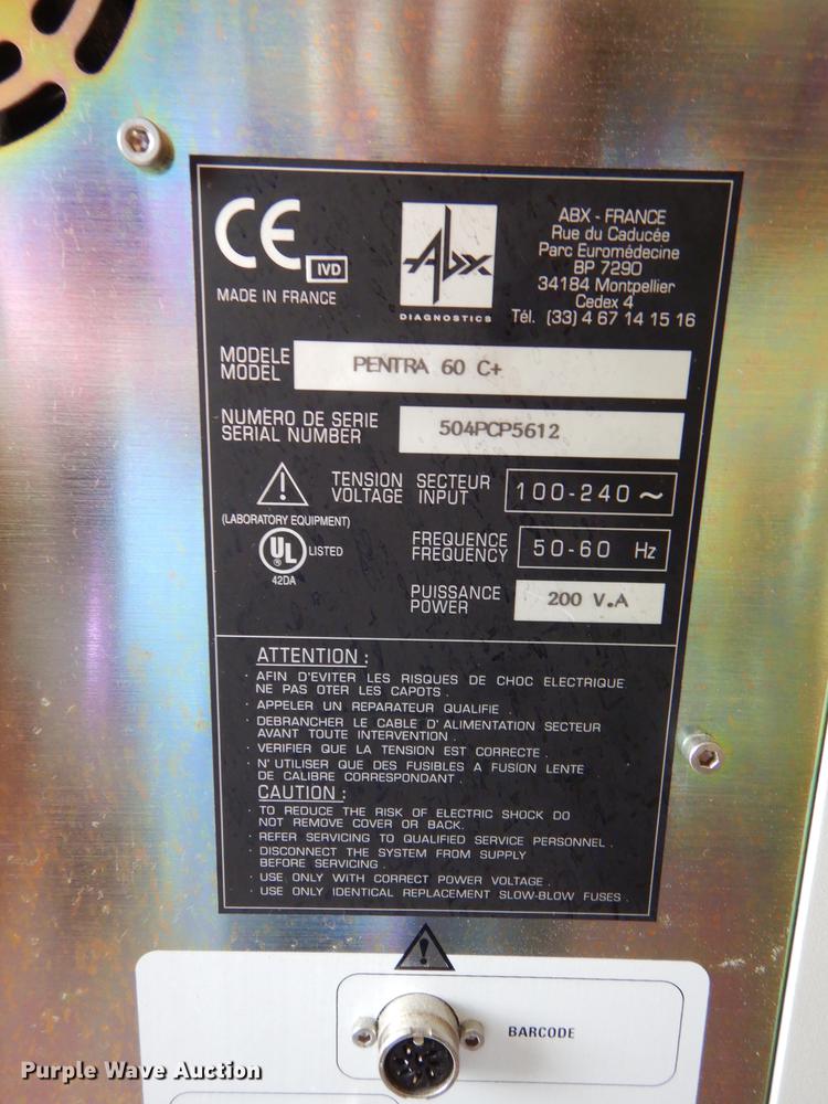 image for item EK9307 Olympus AU-400E chemistry analyzer