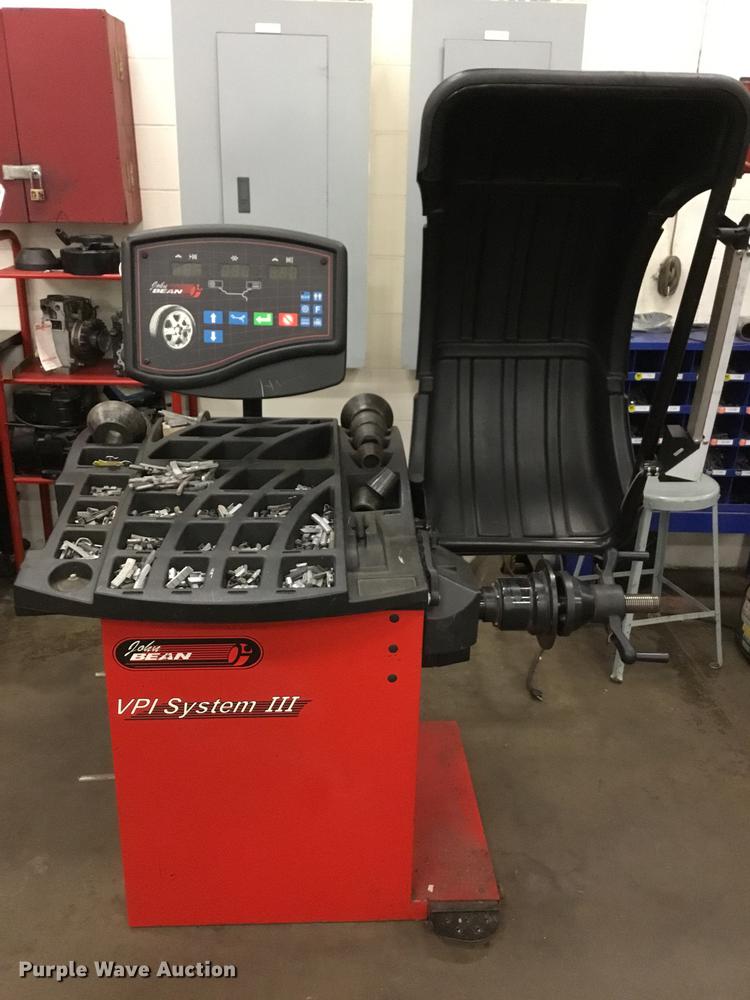 image for item G1244 John Bean VPI System III tire balancer