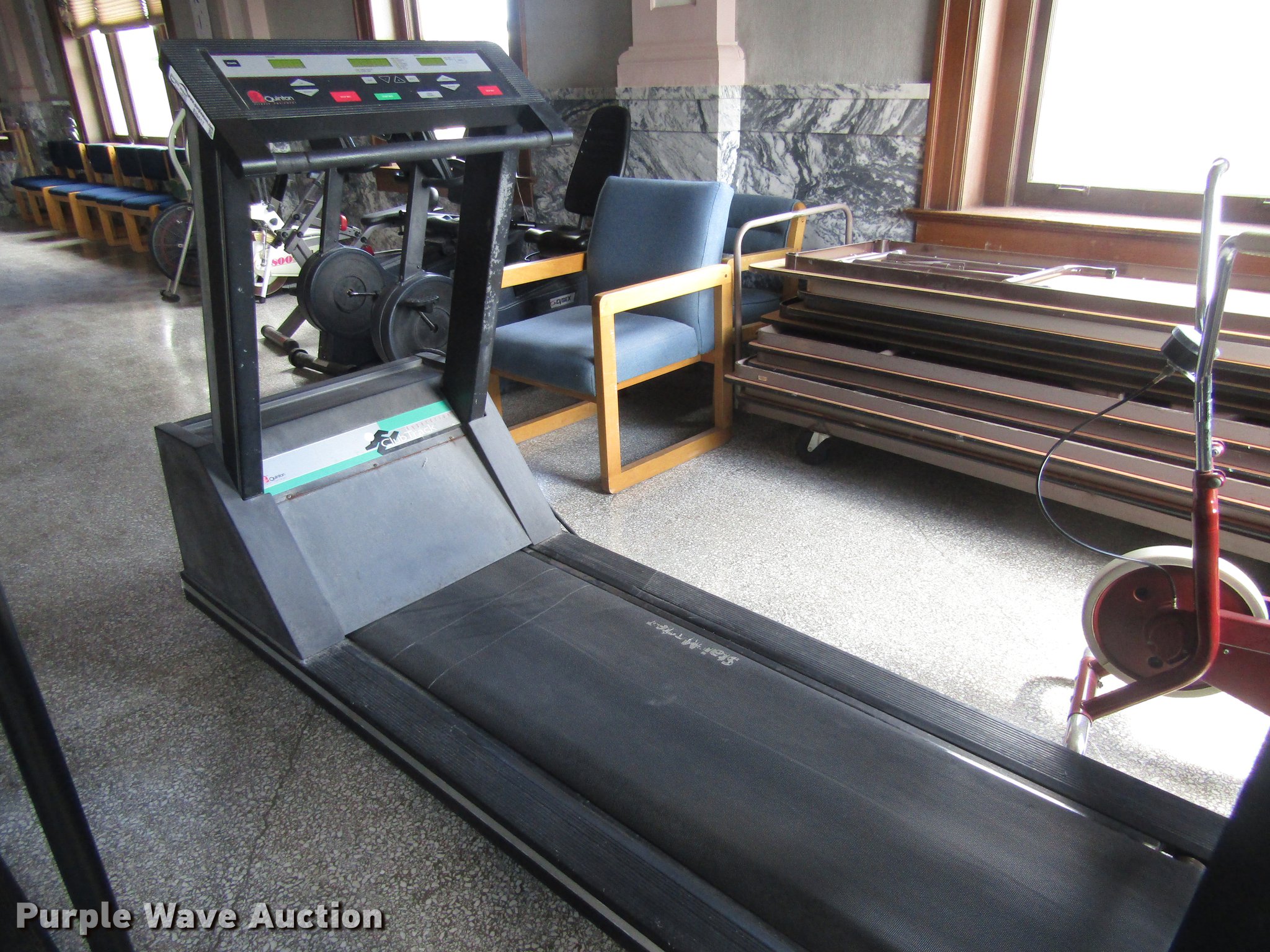 Quinton treadmill in Salina, KS Item EI9417 sold Purple Wave