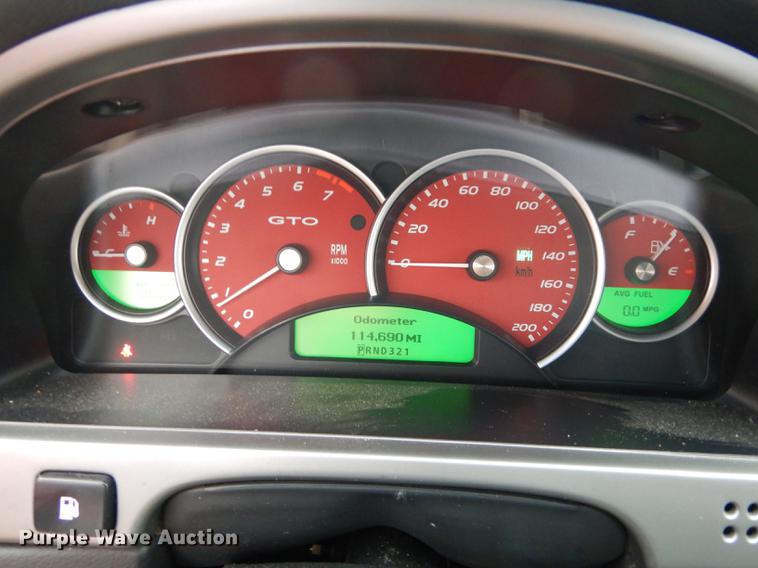 image for item DE1768 2005 Pontiac GTO