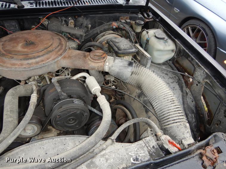 image for item DE1769 1991 Chevrolet S10 pickup truck