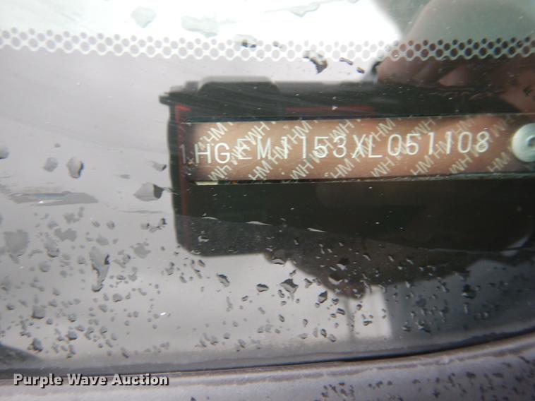 image for item DE1771 1999 Honda Civic SI