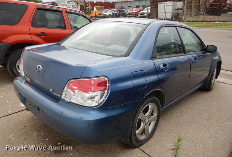 image for item DE1775 2007 Subaru Impreza 2.5i