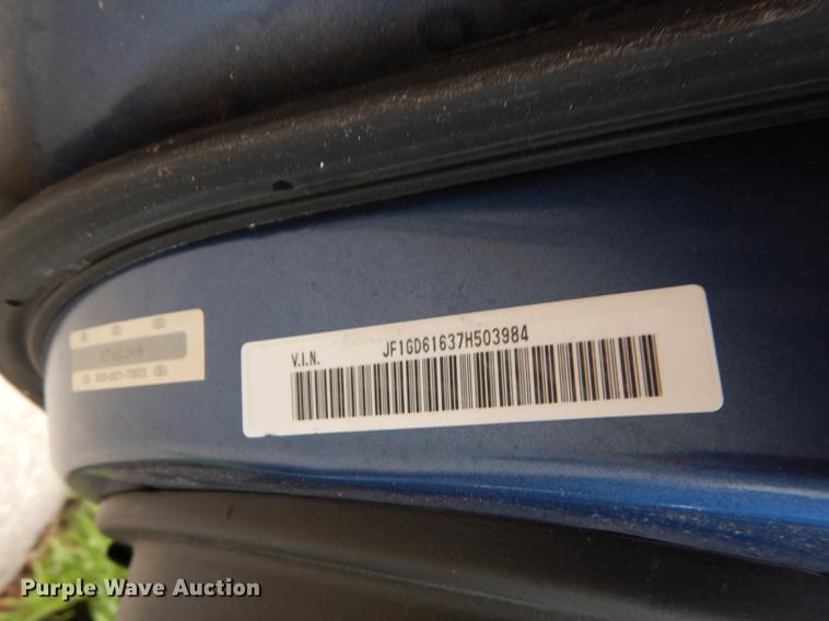 image for item DE1775 2007 Subaru Impreza 2.5i