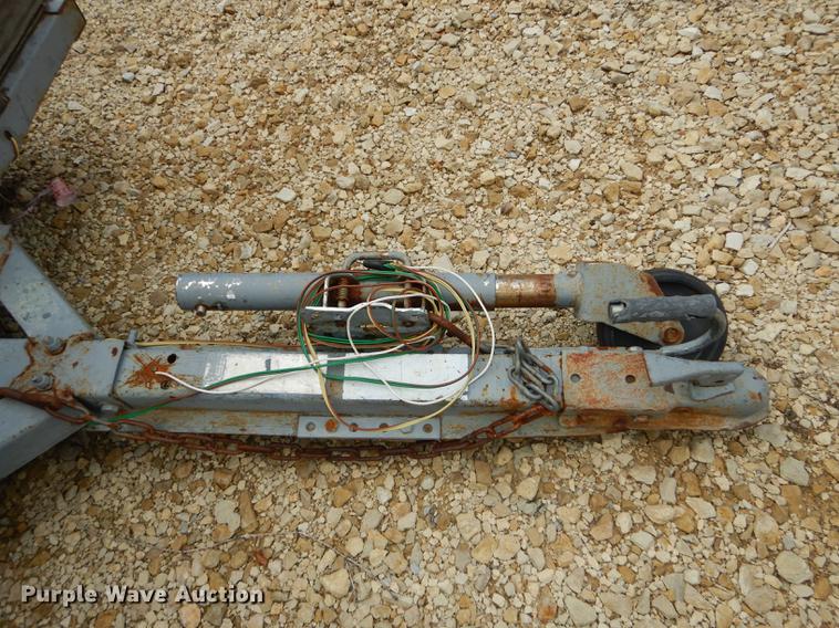 image for item EK9341 Shop built utility trailer