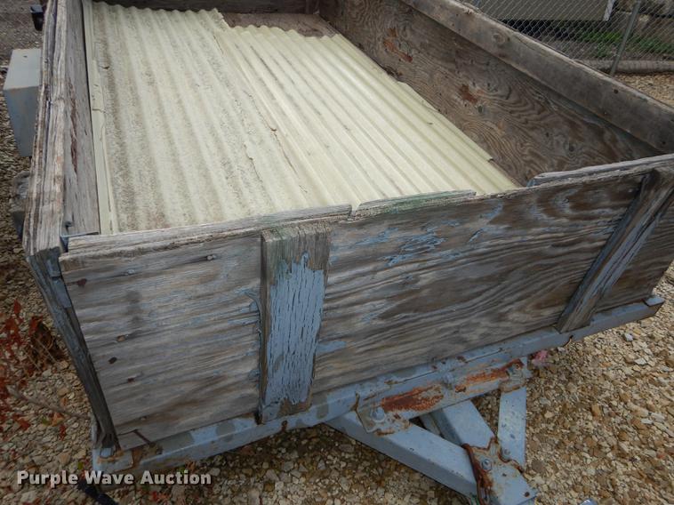 image for item EK9341 Shop built utility trailer