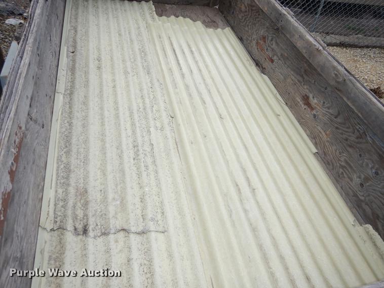 image for item EK9341 Shop built utility trailer