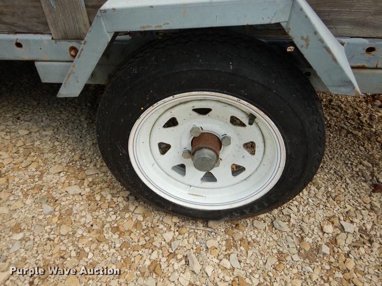 image for item EK9341 Shop built utility trailer