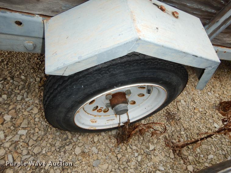 image for item EK9341 Shop built utility trailer