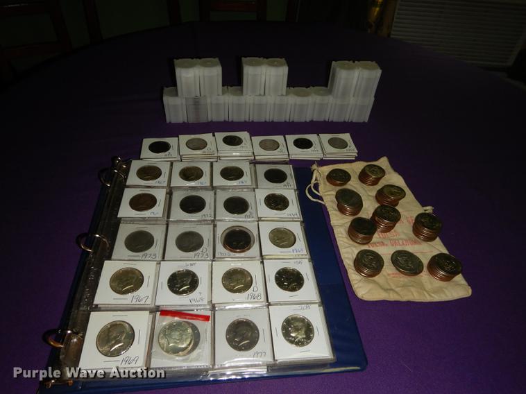 image for item EK9345 Kennedy half dollars