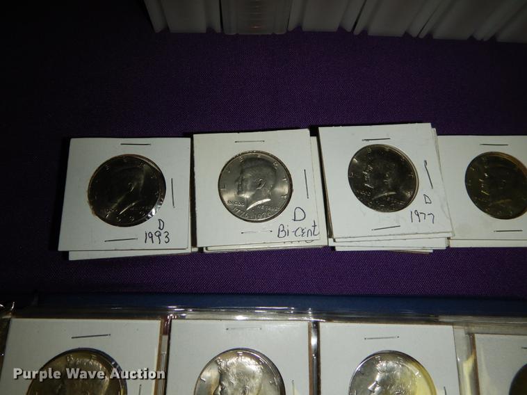 image for item EK9345 Kennedy half dollars