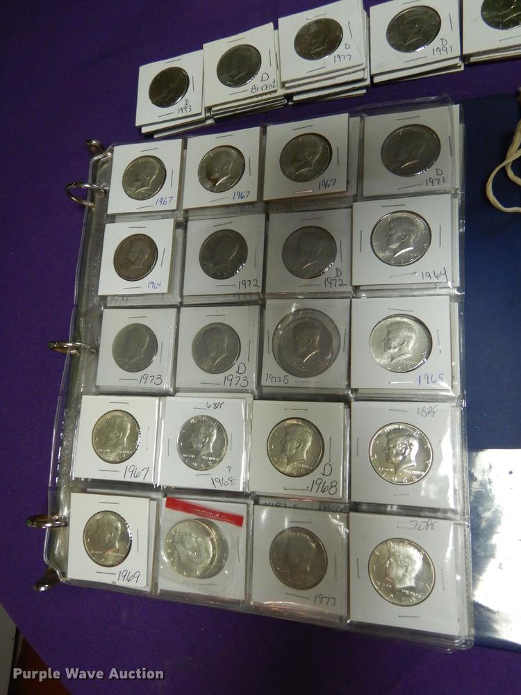 image for item EK9345 Kennedy half dollars