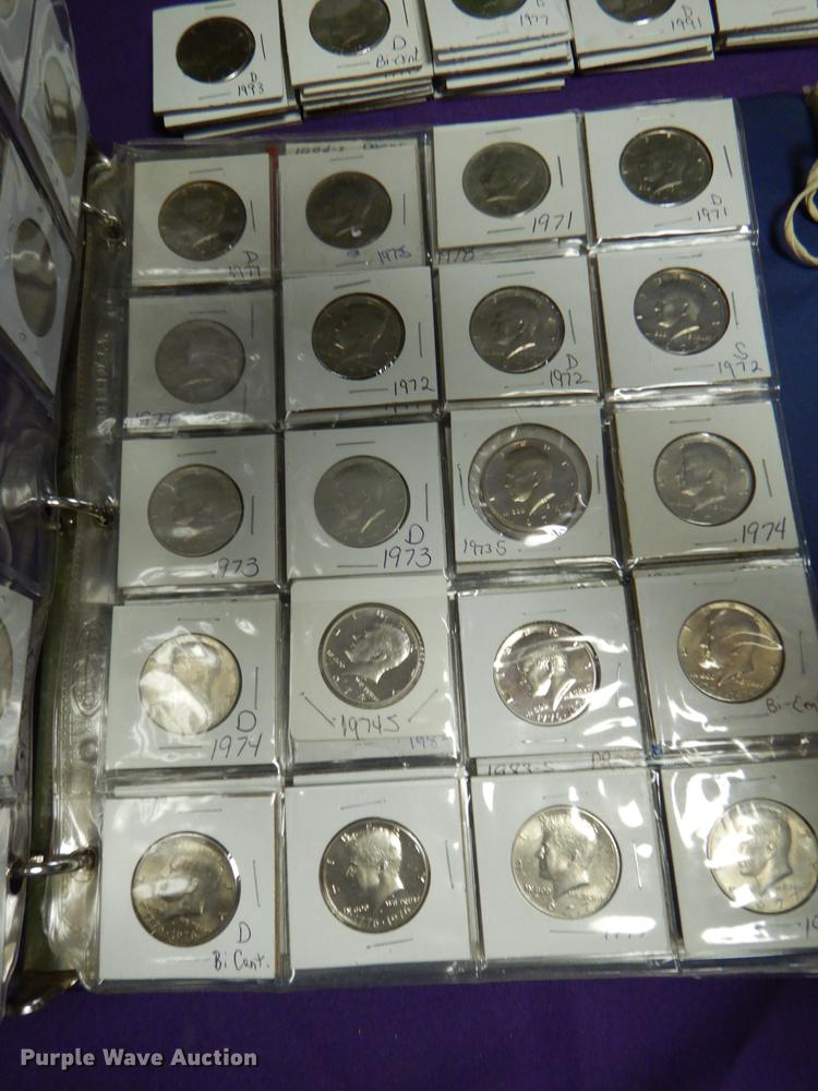 image for item EK9345 Kennedy half dollars