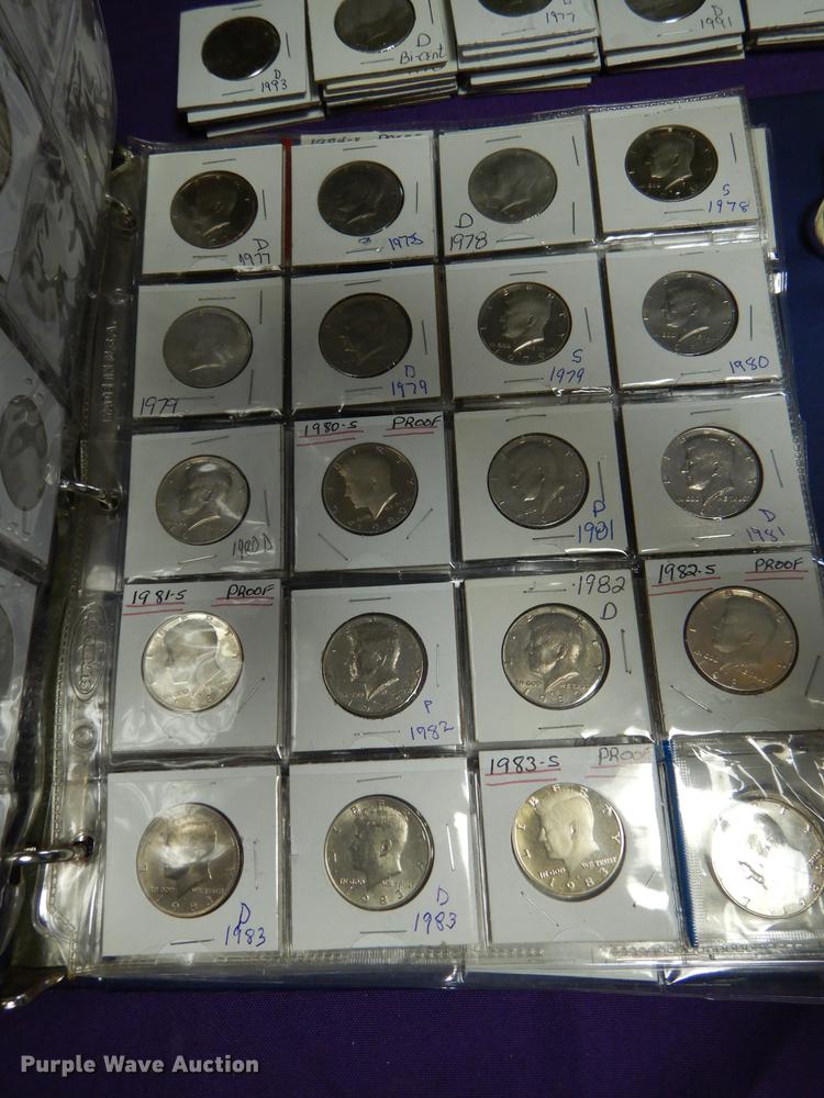 image for item EK9345 Kennedy half dollars