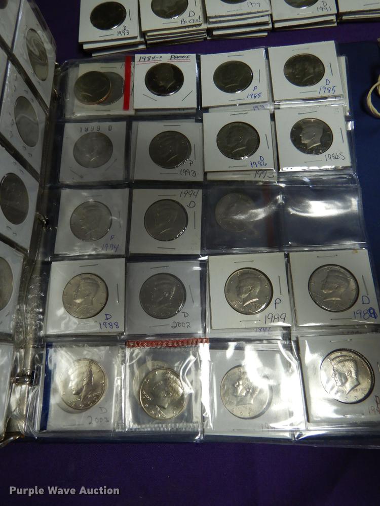 image for item EK9345 Kennedy half dollars