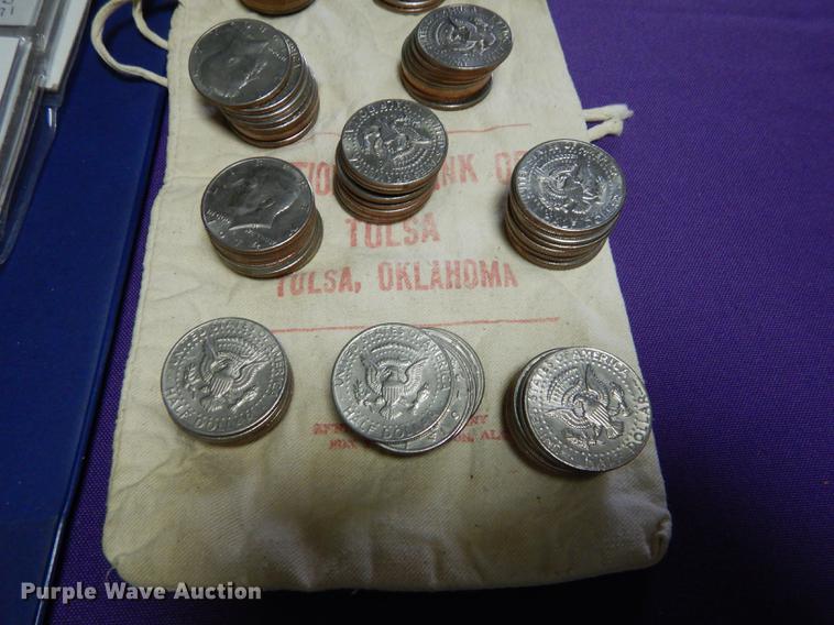 image for item EK9345 Kennedy half dollars