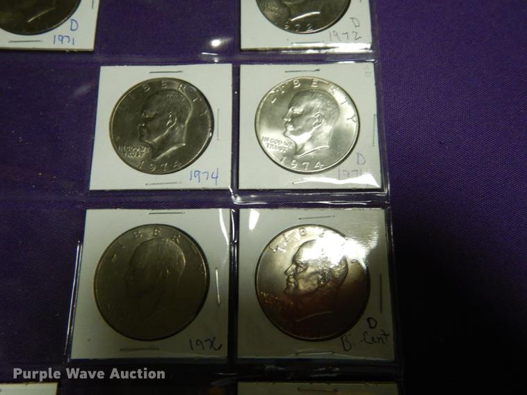 image for item EK9353 (10) Eisenhower dollars