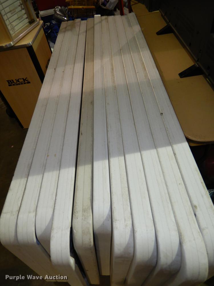 image for item EK9398 (11) 6' folding tables