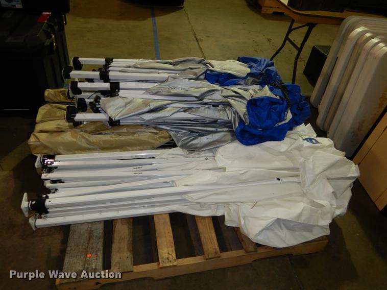 image for item EK9405 (4) pop-up canopy tents