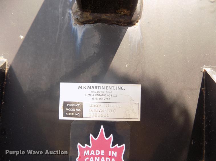 image for item DB8707 MK Martin Meteor SB87S-BIC snow blower