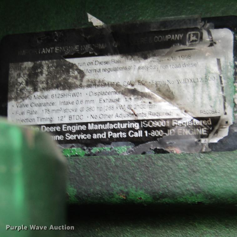 image for item DD2679 1998 John Deere 9300 4WD tractor