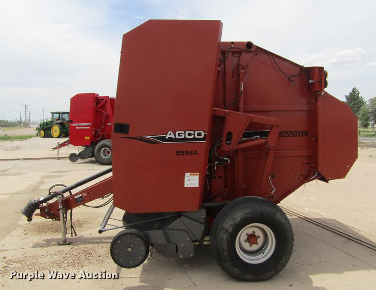 image for item DD5671 2009 Hesston 5556A round baler