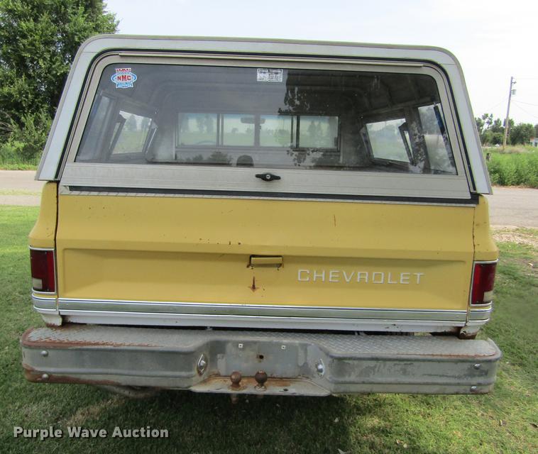 image for item DD5762 1983 Chevrolet Scottsdale 10 pickup truck