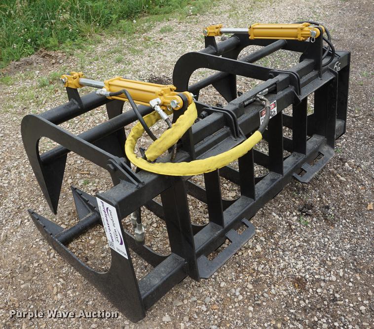 image for item DD7704 Skelton grapple skid steer bucket