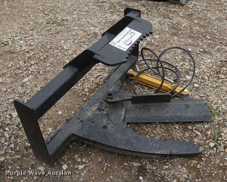 image for item DD7705 Tree shear skid steer attachment