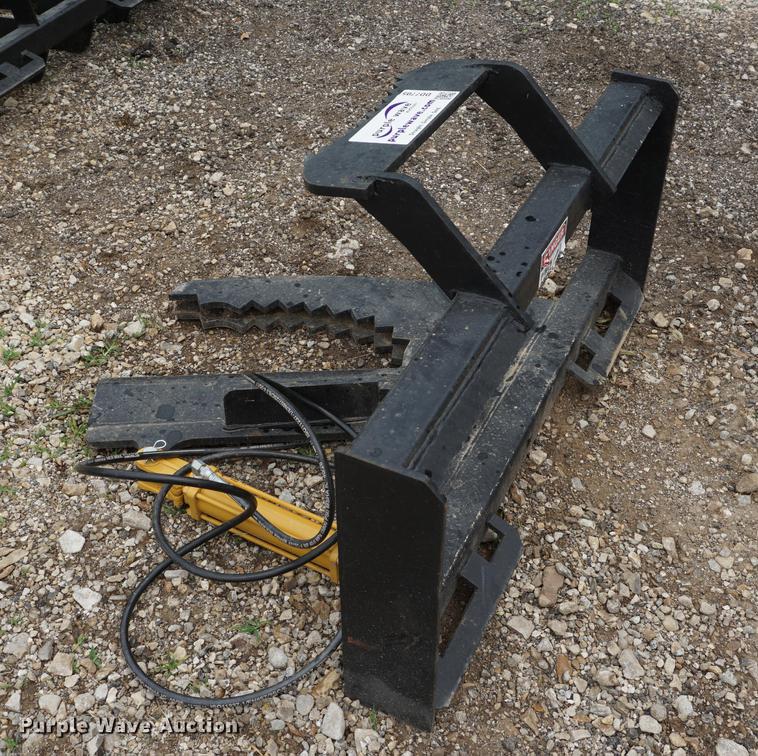 image for item DD7705 Tree shear skid steer attachment