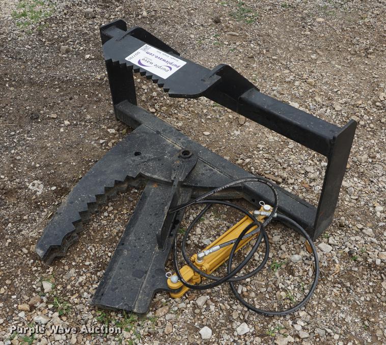image for item DD7705 Tree shear skid steer attachment