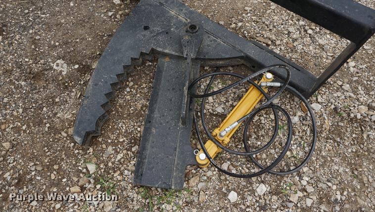 image for item DD7705 Tree shear skid steer attachment