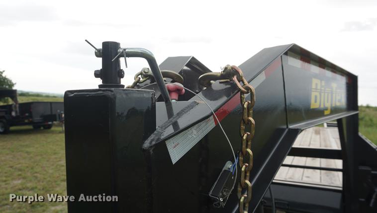 image for item DD7719 2015 Big Tex 22GNHD equipment trailer