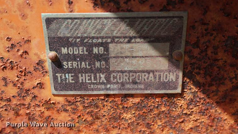 image for item DD7745 Case T100 grain wagon