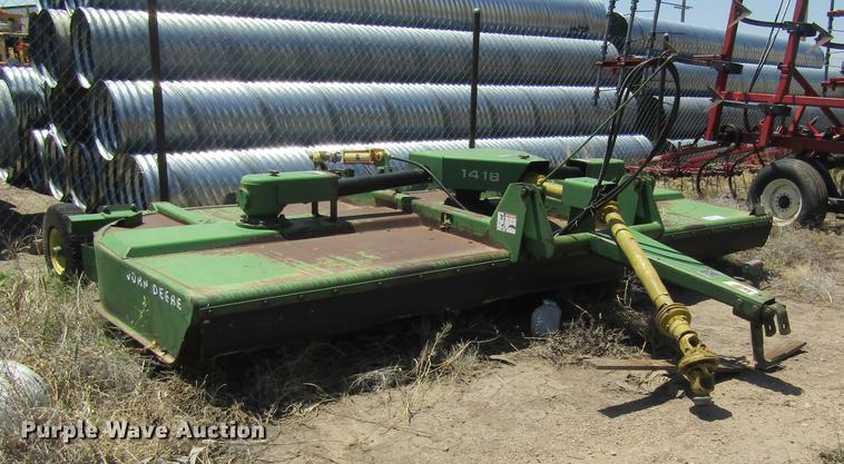 image for item DD8844 John Deere 1418 rotary mower