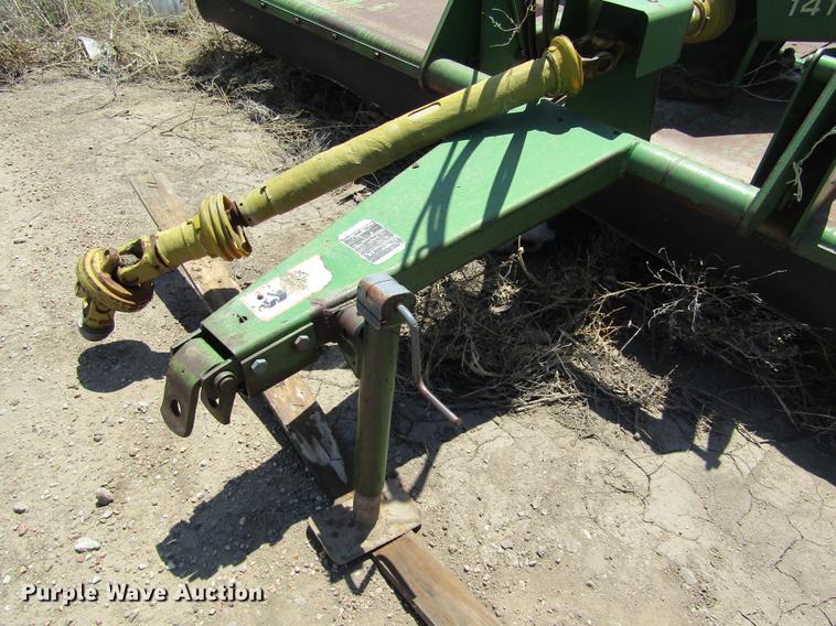 image for item DD8844 John Deere 1418 rotary mower