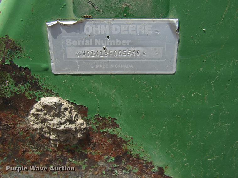 image for item DD8844 John Deere 1418 rotary mower