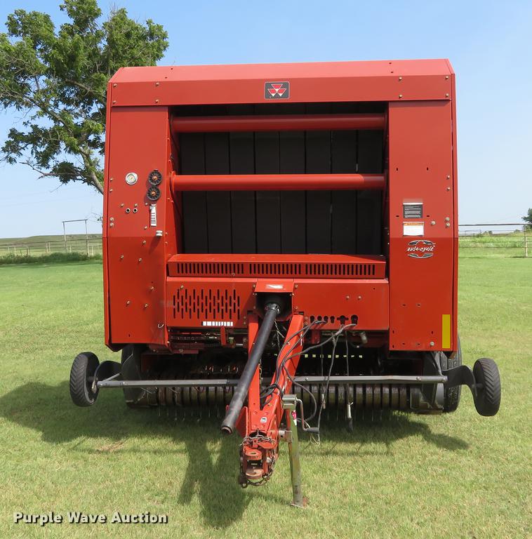 image for item DE6340 2008 Massey Ferguson Hesston 2756A round baler