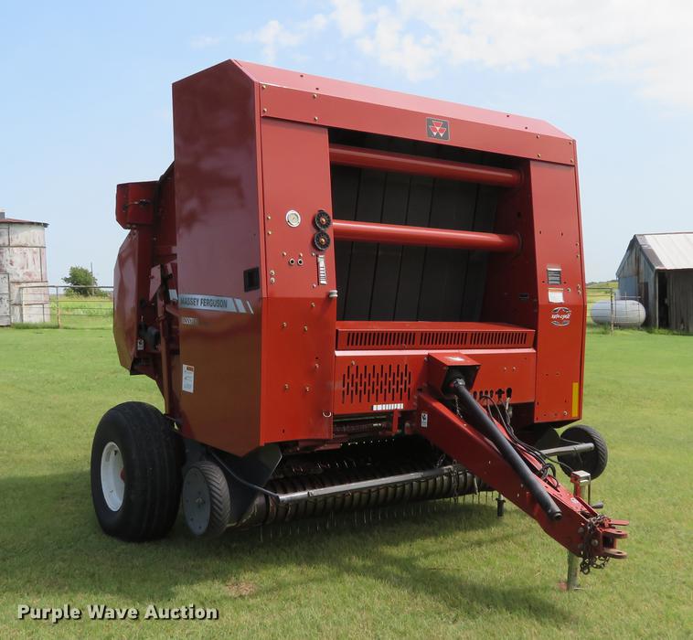 image for item DE6340 2008 Massey Ferguson Hesston 2756A round baler