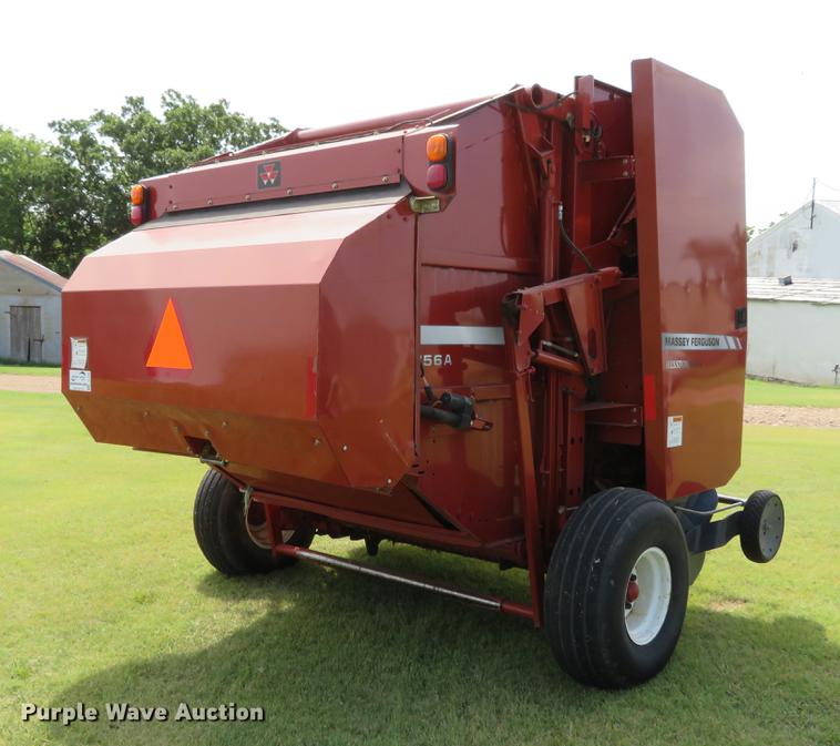 image for item DE6340 2008 Massey Ferguson Hesston 2756A round baler