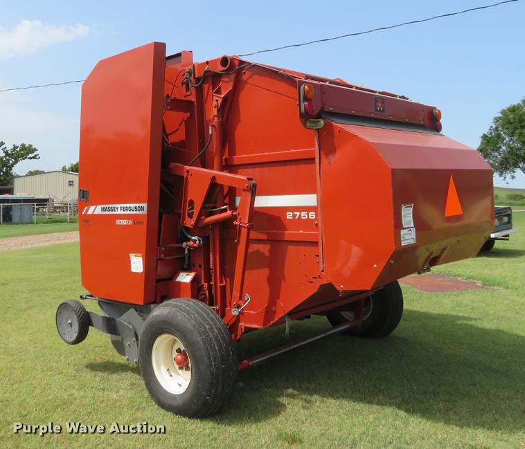 image for item DE6340 2008 Massey Ferguson Hesston 2756A round baler