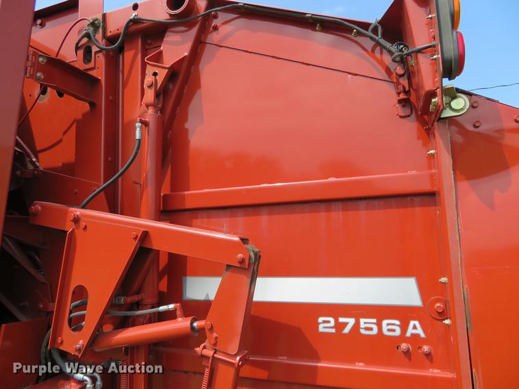 image for item DE6340 2008 Massey Ferguson Hesston 2756A round baler