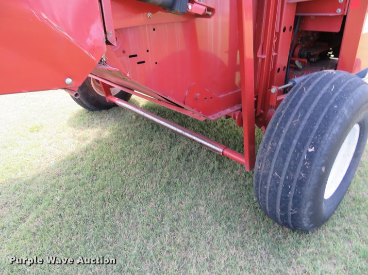 image for item DE6340 2008 Massey Ferguson Hesston 2756A round baler