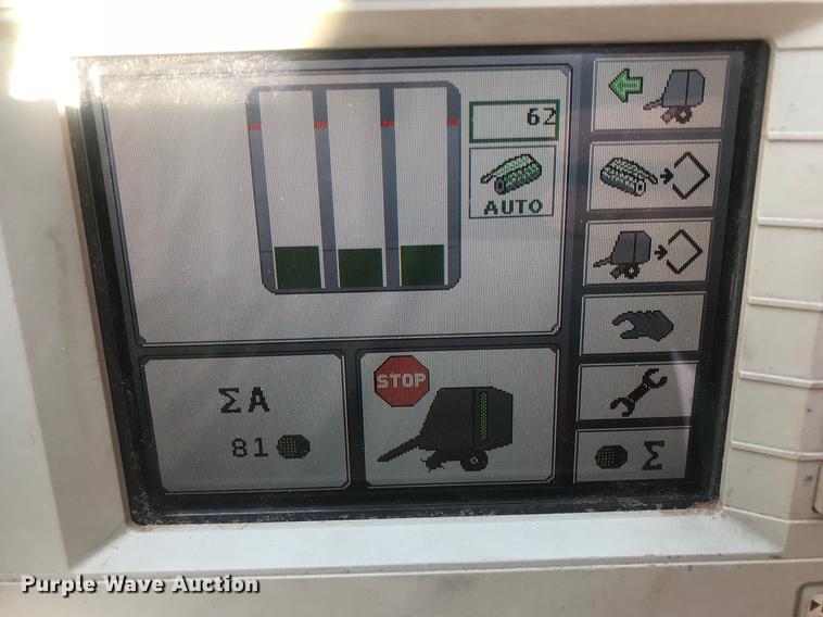 image for item DE6340 2008 Massey Ferguson Hesston 2756A round baler