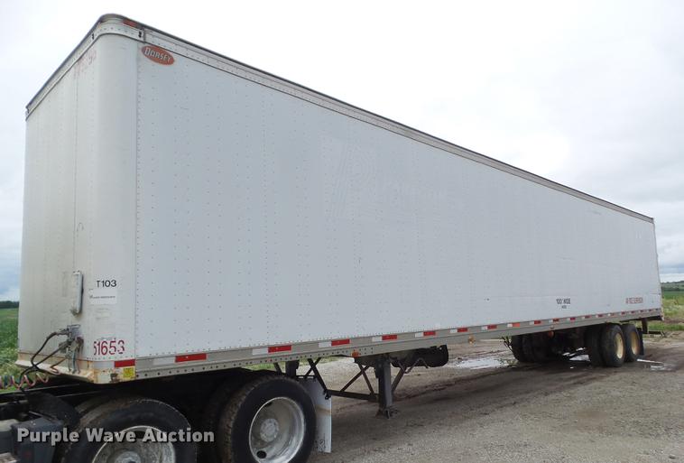 image for item DZ9369 1997 Dorsey enclosed tender trailer