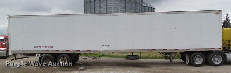 image for item DZ9369 1997 Dorsey enclosed tender trailer
