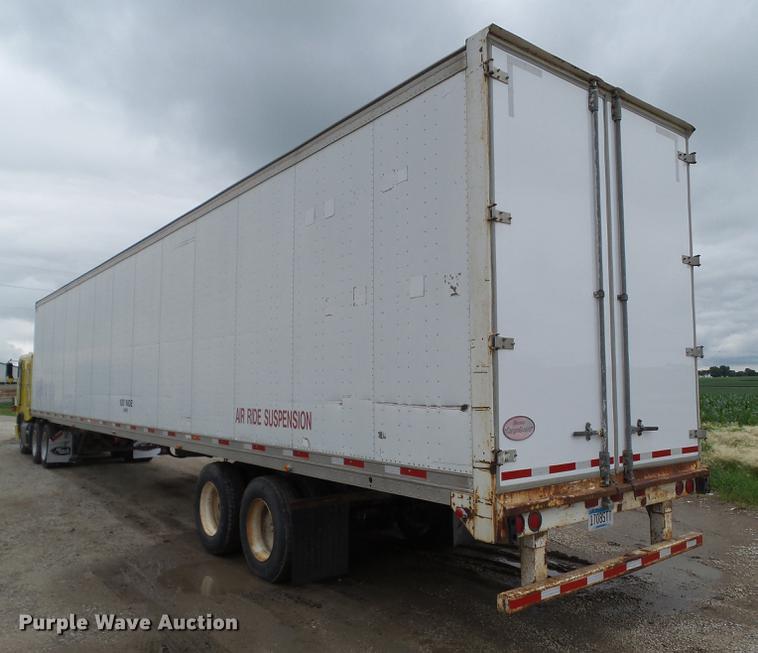 image for item DZ9369 1997 Dorsey enclosed tender trailer