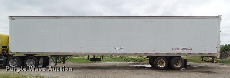 image for item DZ9369 1997 Dorsey enclosed tender trailer